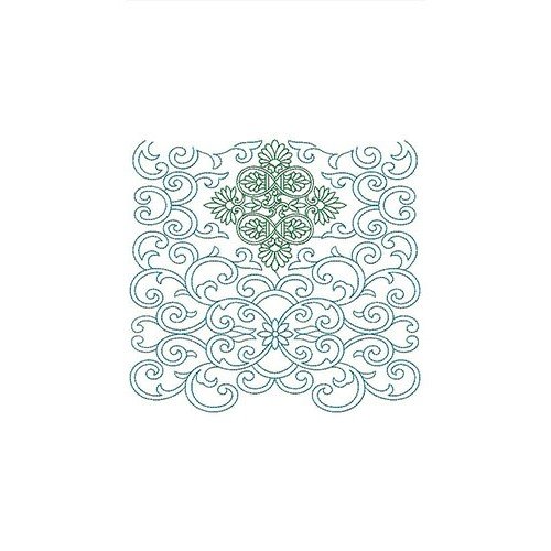 Belarus Border Embroidery Design 23226