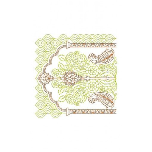 Border Machine Embroidery Design 23230