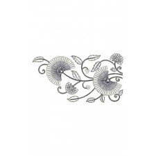 Flower Border Embroidery Design 23251