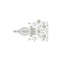 Chain Stitch Border Embroidery Design 23277