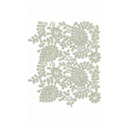 Beautiful Chain Stitch Border Embroidery Design 23279