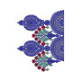 Flower Bouquet Embroidery Design 23516