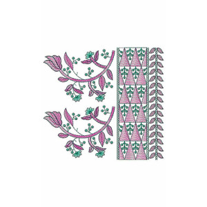 Saree Embroidery Design Patterns 23518