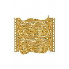 Unique Big Border Embroidery Design 23519