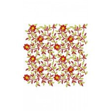 Graceful Big Border Design In Embroidery 23659