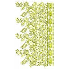 Amazing Big Border Embroidery Design 23671