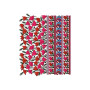 Bunch Of Flower And Leaf Big Border Embroidery Design 23686