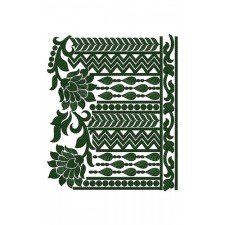 Irresistible Big Border Embroidery Design 23787