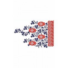 Adorable Big Border Design In Embroidery 23963