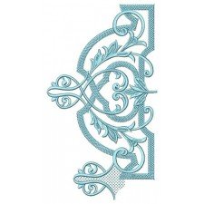 Ornate Design For Big Border Embroidery 23983