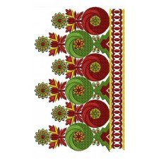 Remarkable Big Border Design In Embroidery 24065
