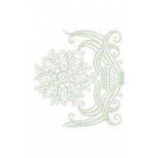 Astounding Big Border Design In Embroidery 24103