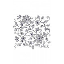 Amazeballs Big Border Embroidery Design 24106