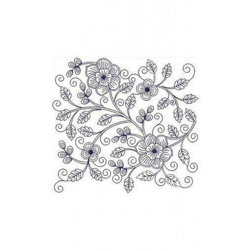 Amazeballs Big Border Embroidery Design 24106