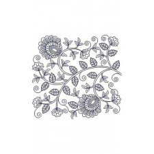 Beezer Big Border Embroidery Design 24118