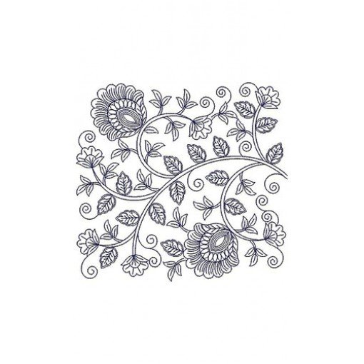 Beezer Big Border Embroidery Design 24118