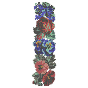 Plentiful Big Border Embroidery Design 24146