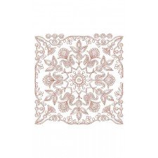 Alluring Chain Stitch Big Border Embroidery Design 24163