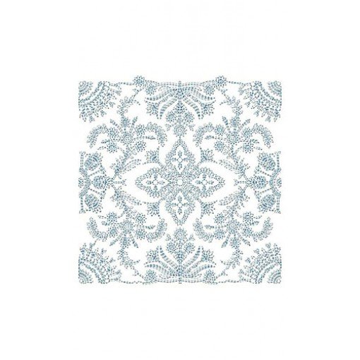 Perplexing Chain Stitch Big Border Design 24164