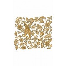 Plentiful Leaves Big Border Embroidery Design 24194