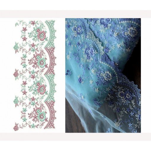 Spiffing Big Border Design In Embroidery 24232 Spiffing Big Border Design In Embroidery 24232