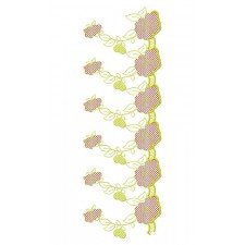 Fanciable Big Border Design In Embroidery 24251