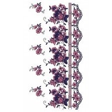 Substantial Big Border Design In Embroidery 24263