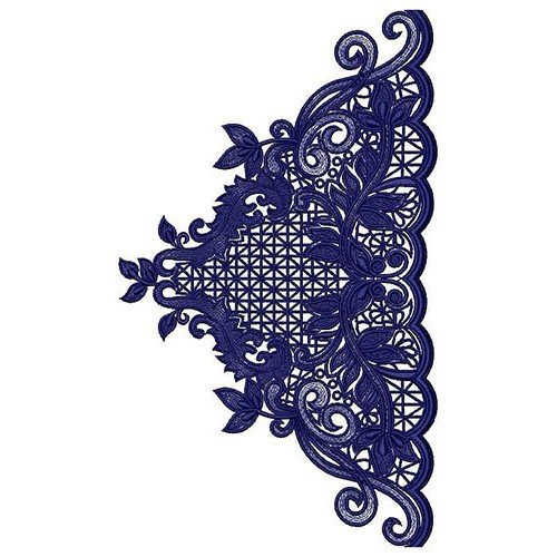 Free Standing Big Border Design In Embroidery 24572