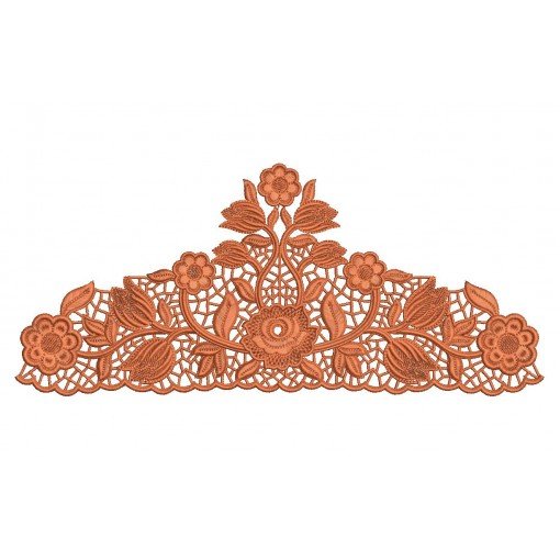 Free Standing Big Border Design In Embroidery 24574