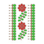 Lace Dress Design for Printed Fabric