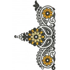Box Pallu Border Embroidery Design 25779 Box Pallu Border Embroidery Design 25779