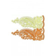 Border Embroidery Design 30047