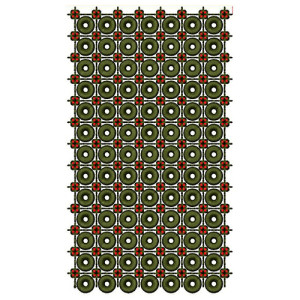 Border Embroidery Design 30050