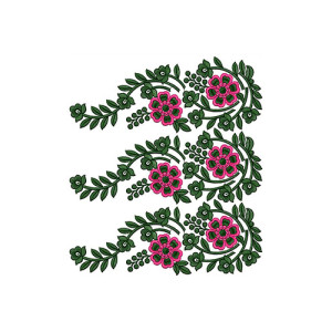 Border Embroidery Design 30066