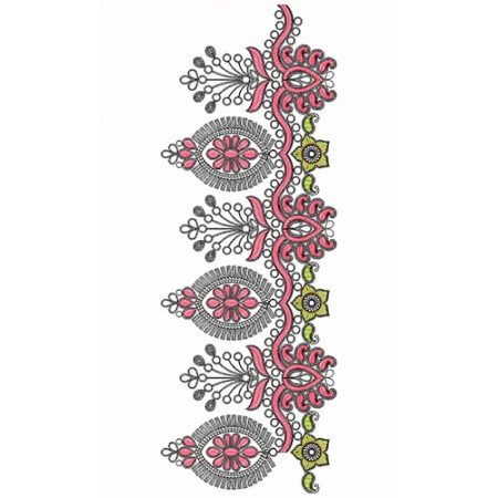 Border Embroidery Design 30213