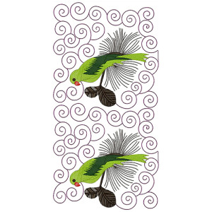 Border Embroidery Design 30245