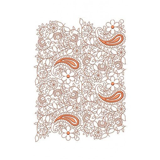 Border Embroidery Design 30338