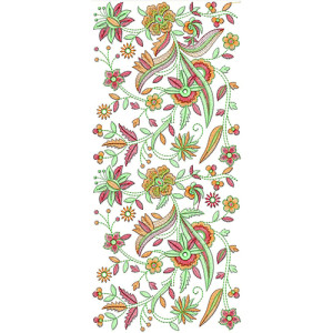 Border Embroidery Design 30396