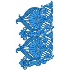 Selwar Embroidery Design