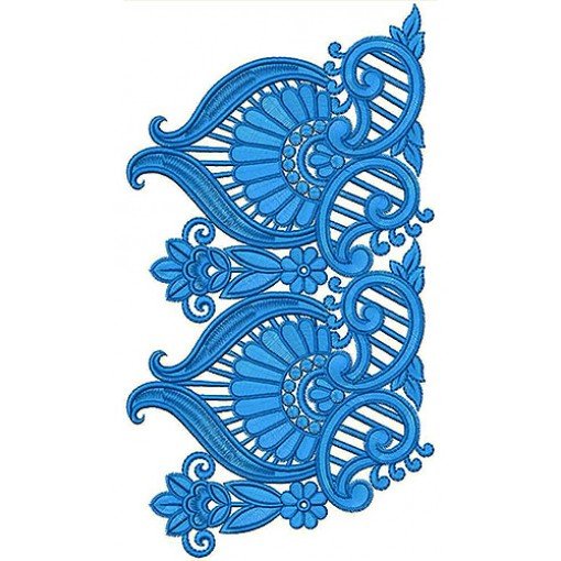 Selwar Embroidery Design