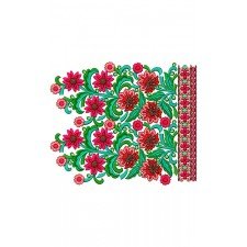 Cute Flowers Machine Embroidery Design
