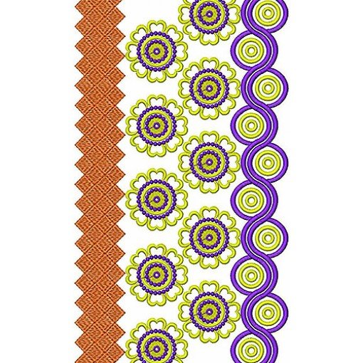 Voile Lace Embroidery Design