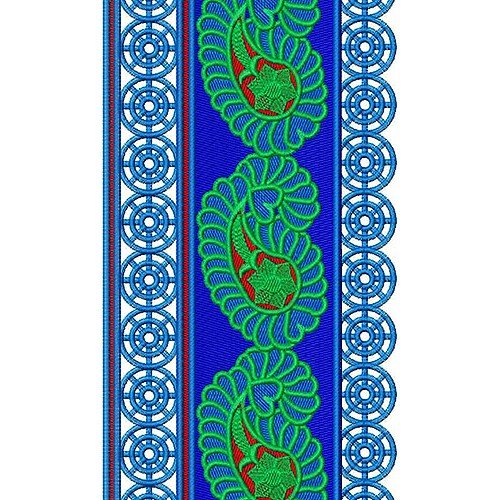 Asian Clothing Crochet Lace Embroidery Design