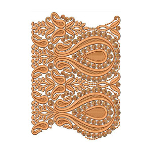 Street Fashion Lace Embroidery Design