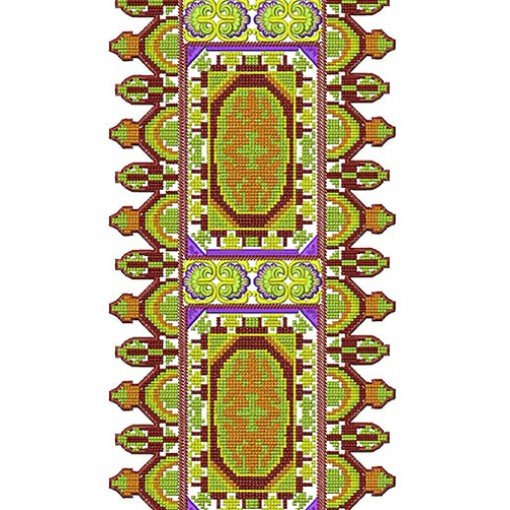 Border Embroidery 6860
