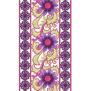 Trendy Embroidery Design 7015
