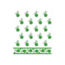 Flower Border Embroidery Designs 7171