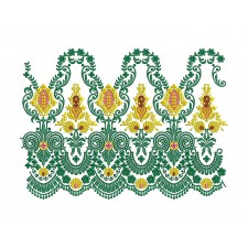 Arabic Embroidery Border