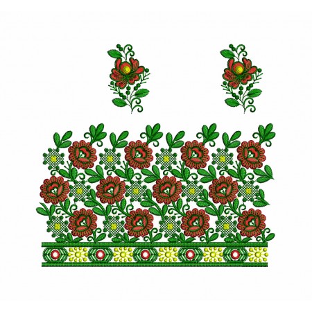 Border Unique Embroidery Design