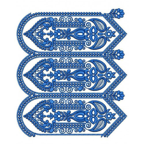 Brazil Style In New Border Embroidery Design 24790